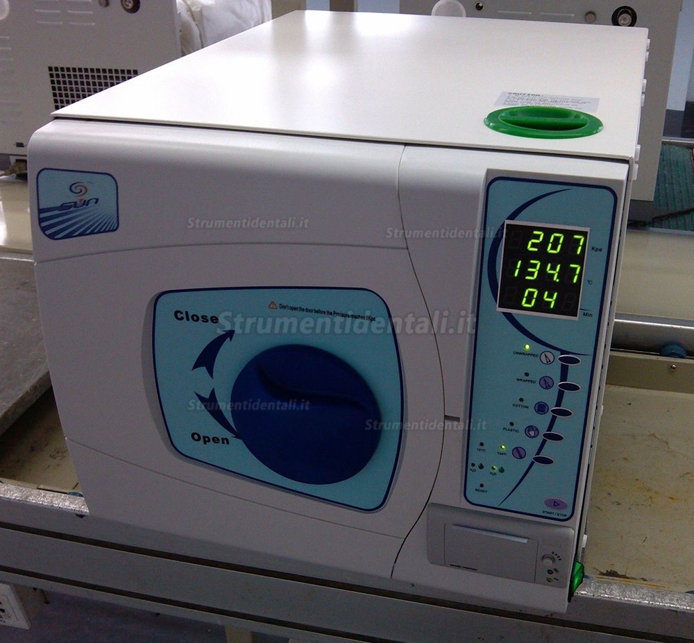 Sun® SUN-II-D Sterilizzazione Autoclaves Dentista/Laboratorio Classe B 12-23L